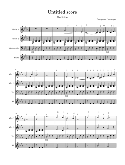 Waltz No. 2 – Unknown author
