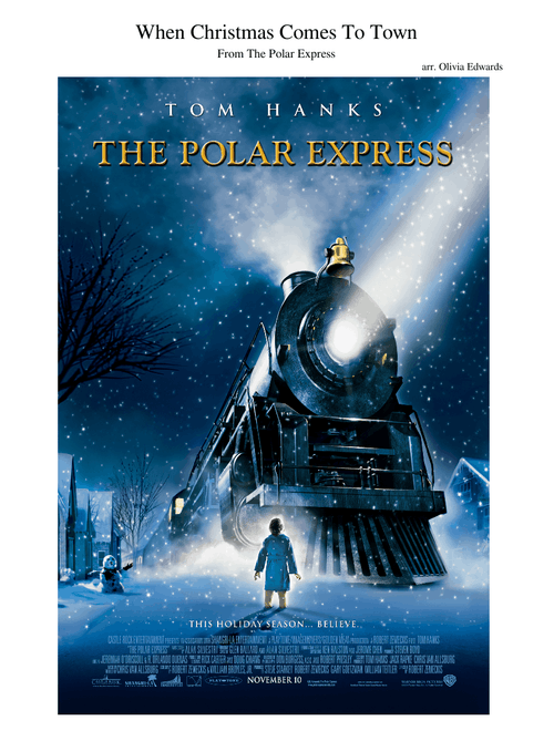 When Christmas Comes To Town - The Polar Express