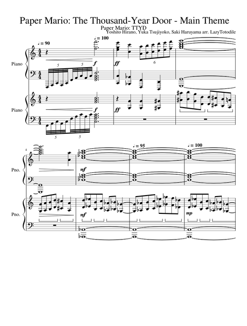 Paper Mario: The Thousand-Year Door - Main Theme
