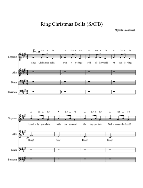 Ring Christmas Bells