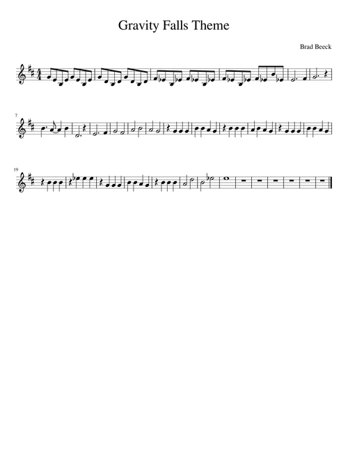 Gravity Falls Theme – Brad Breeck Trumpet