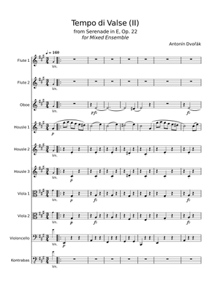 Serenade For Strings, Op. 22, B. 52: II. Tempo Di Valse - Song And Lyrics By Antonín Dvořák, Orpheus Chamber Orchestra | Spotify