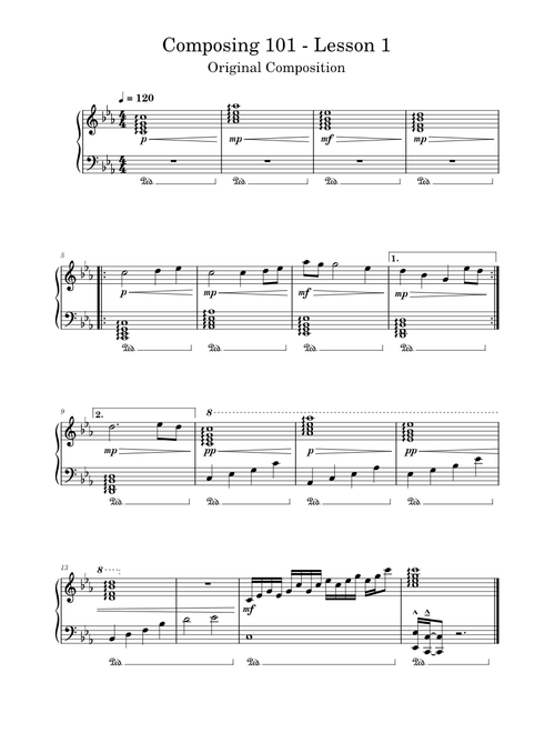 Composing 101 - Lesson 1 (the Basics) – Unknown-1 Composing 101 - Lesson 1 (The Basics)