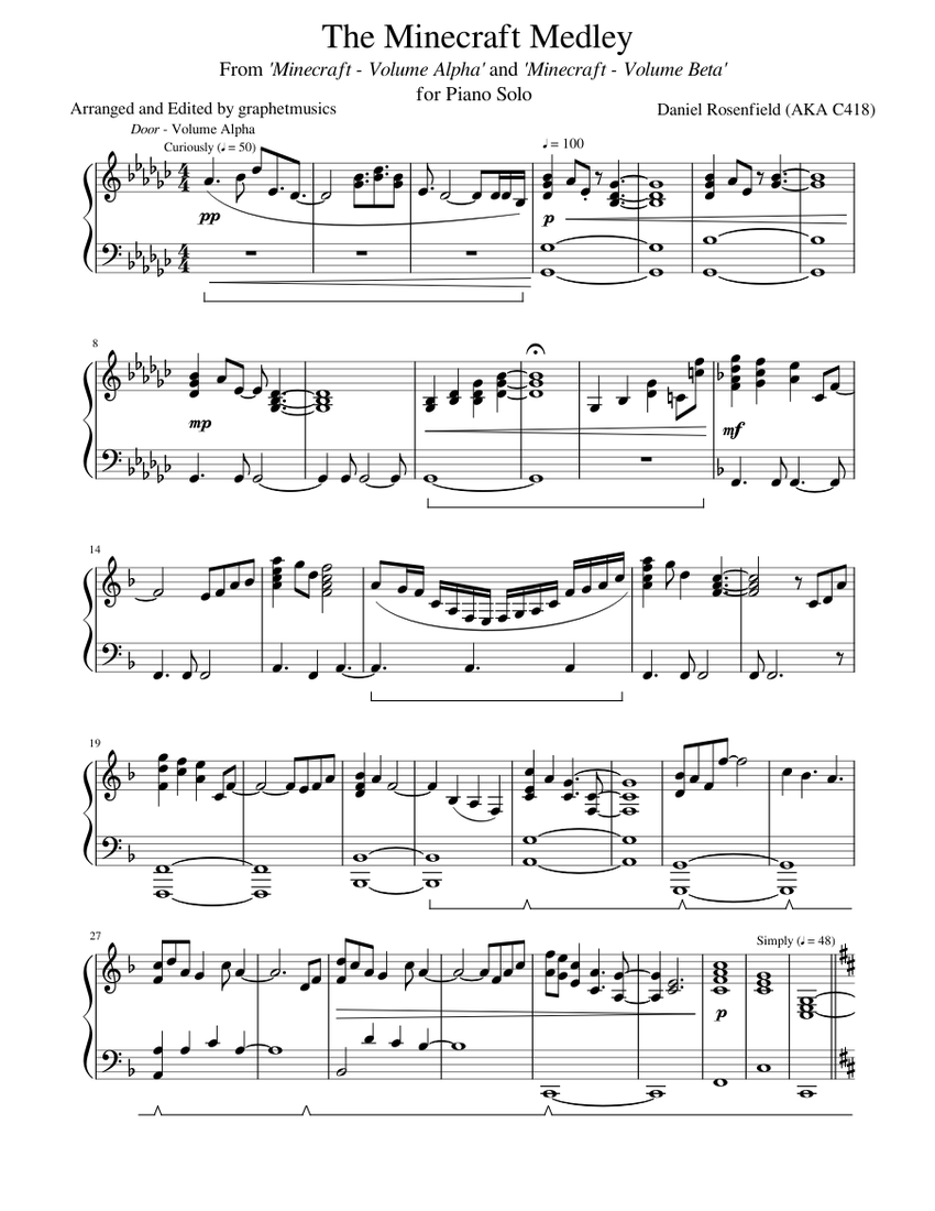 Minecraft theme piano new arrivals