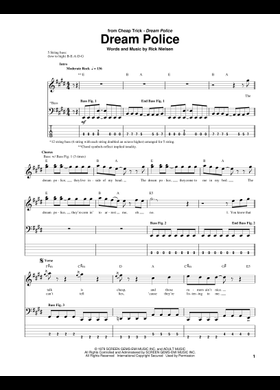 Free Dream Police by Cheap Trick sheet music | Download PDF or