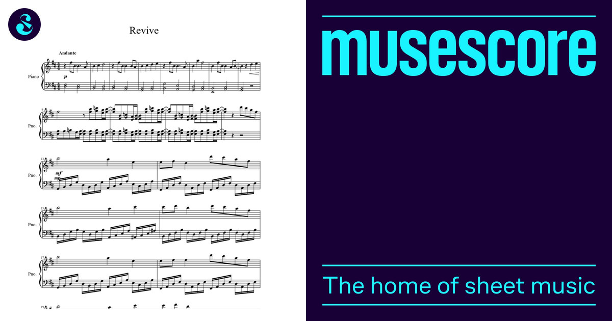 Revive Sheet Music for Piano (Solo) | MuseScore.com