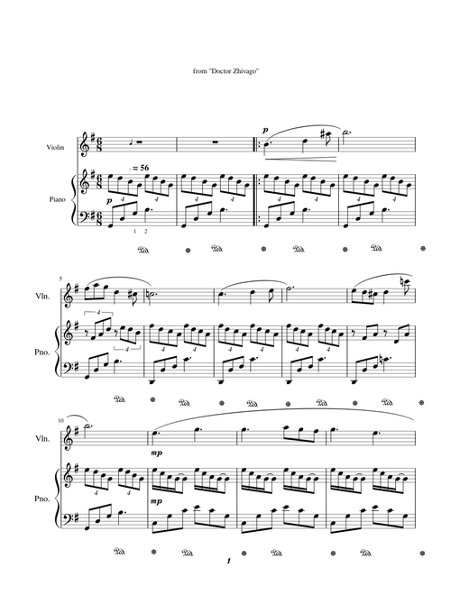 Lara's Theme - Maurice Jarre