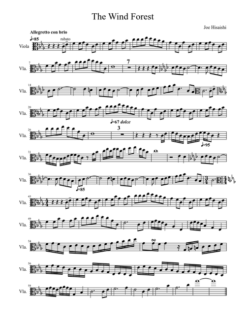 The Wind Forest-Viola Compressed