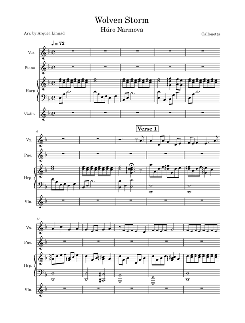 Wolven Storm (Priscilla's Song) – Marcin Przybyłowicz ; Elfcore cover