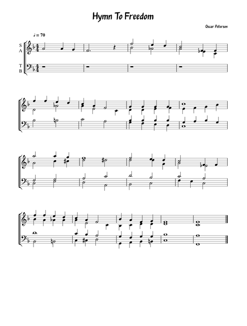 Hymn To Freedom