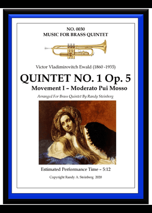 Quintet No. 1 – Victor Ewald - Horn in F Sheet Music for French