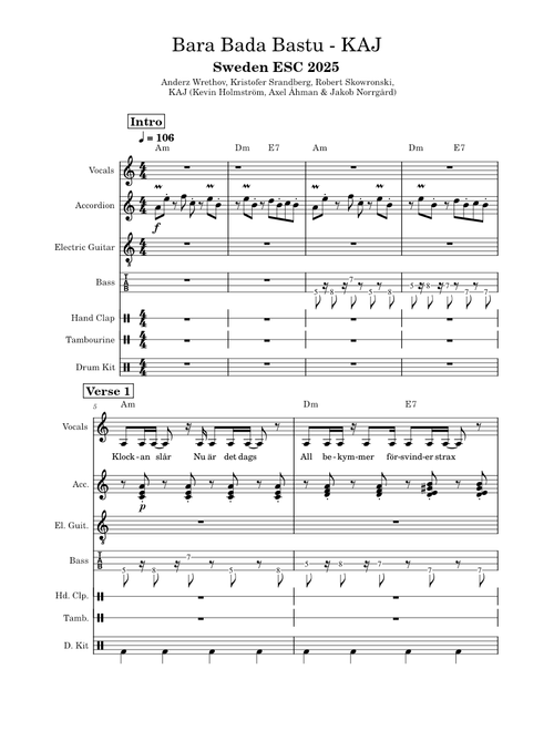 Bara Bada Bastu - KAJ