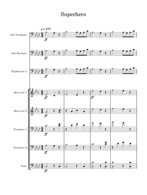 Superhero Brass Fanfare