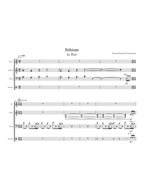 Schism - TOOL