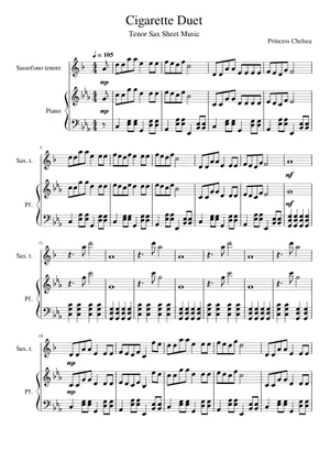 cigarette duet piano Cigarette Duet Sheet Music for Piano (Solo) easy cigarette duet piano Cigarette Duet Sheet Music for Piano (Solo) easy