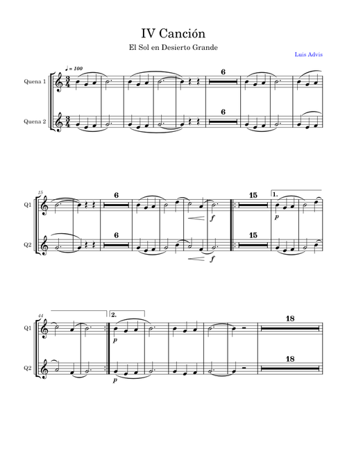 IV_Canción y V Interludio - Cantata Santa María de Iquique