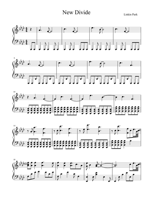 New divide - Linkin Park