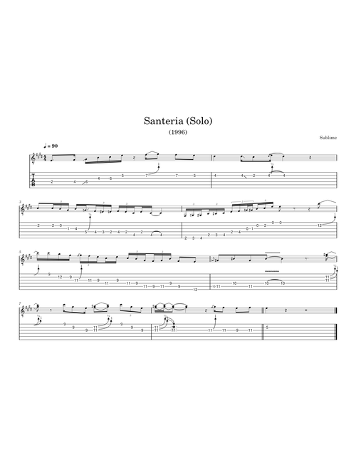 Santeria – Sublime