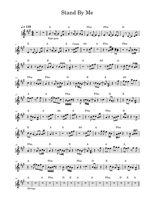 STAND BY ME  – Ben E. King