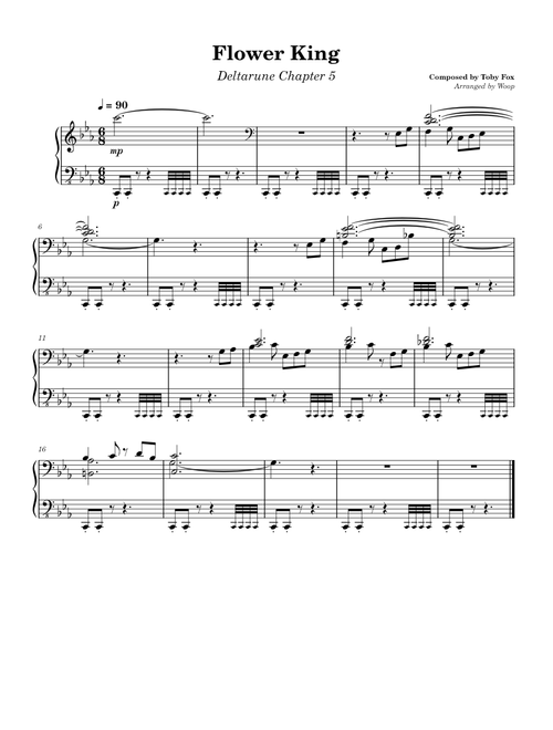 Flower King – Deltarune Chapter 5