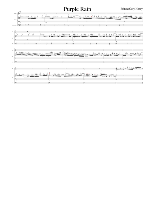 Cory Henry's solo in Purple Rain