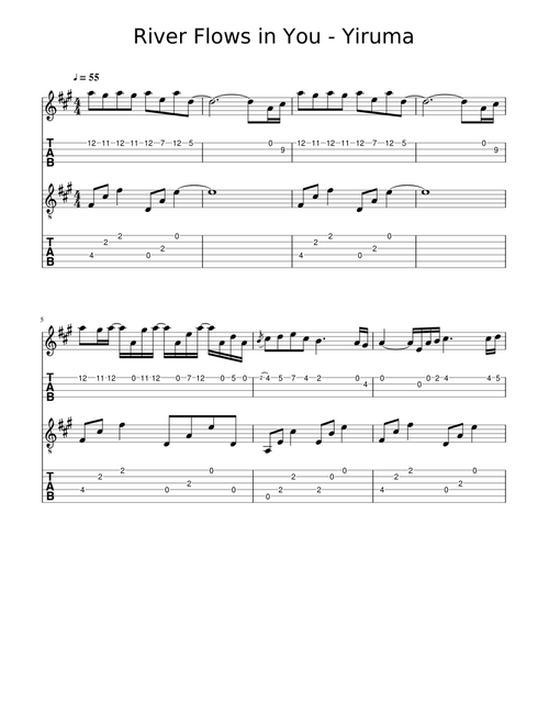 River Flows In You - Yiruma