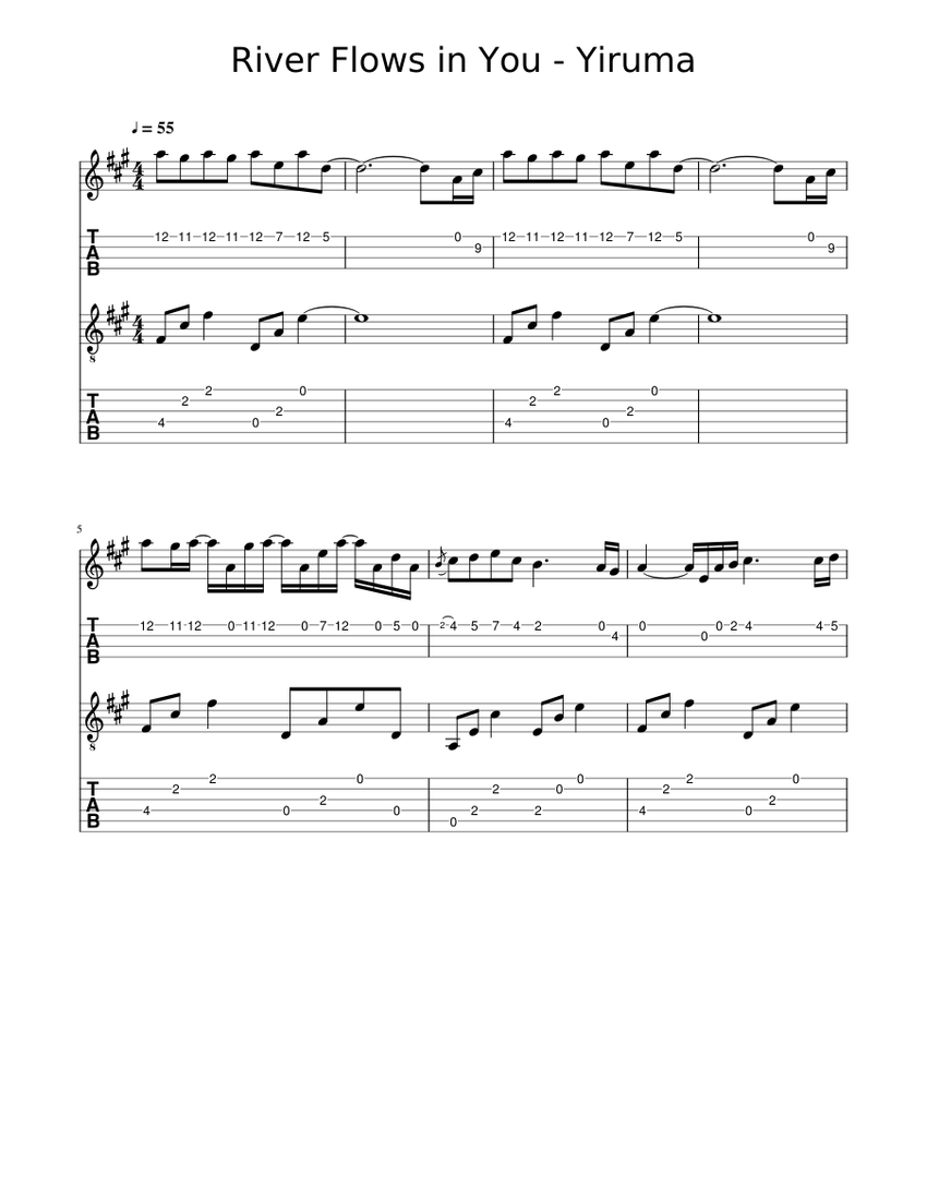 Yiruma ukulele tabs hotsell