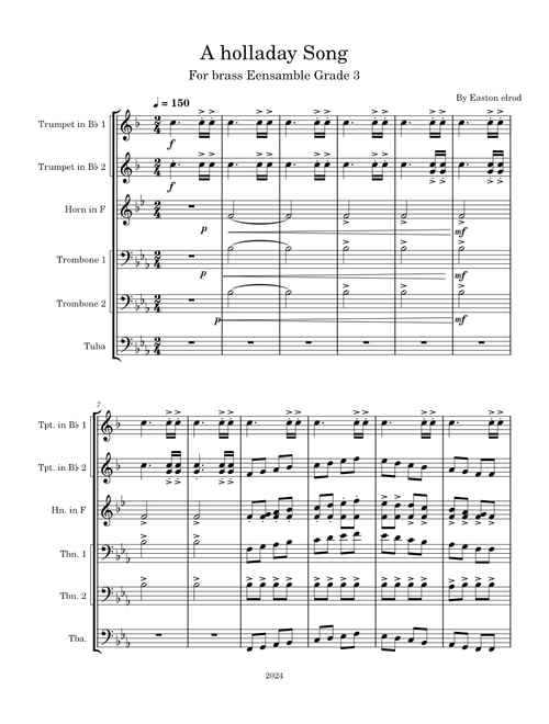 A holladay Song – eastonelrod41
