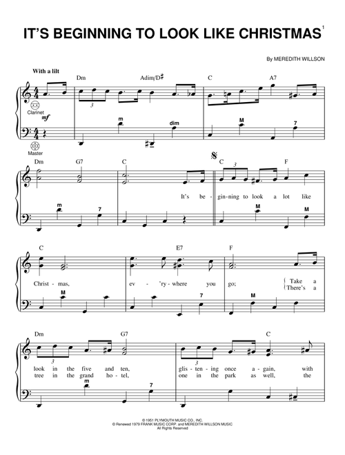 It's Beginning To Look Like Christmas (Arr. Gary Meisner) - Meredith Willson (Accordion)