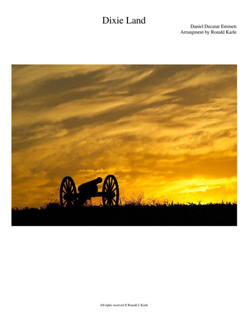 Dixie Land (Arr. Ronald J. Karle) - Daniel Decatur Emmett (Instrumental Duet)