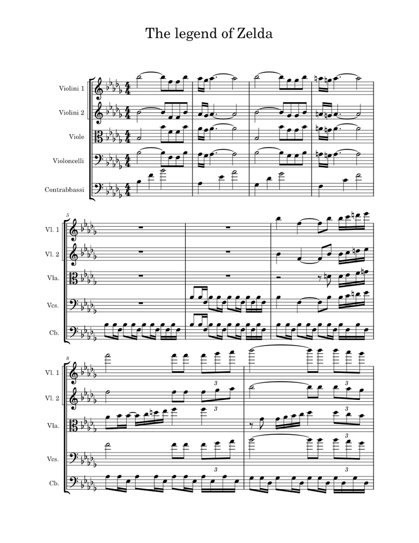 The legend of zelda main theme – Koji Kondo Strings