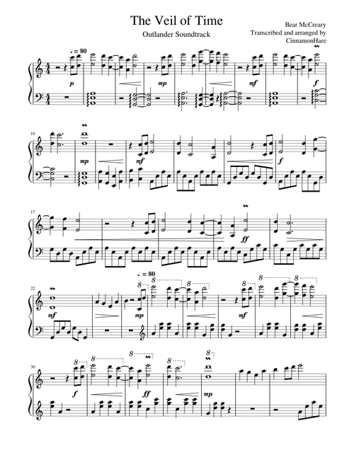 The Veil of Time - Outlander Score