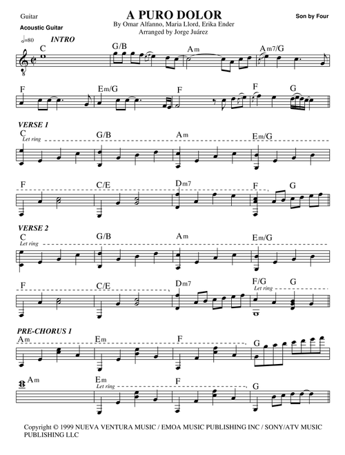 Purest Of Pain (a Puro Dolor) (Arr. Jorge Juárez) - Omar Alfanno (Solo Guitar)