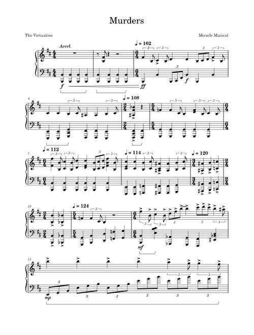 Murders - Miracle Musical
