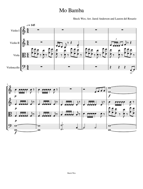 Mo Bamba String Quartet
