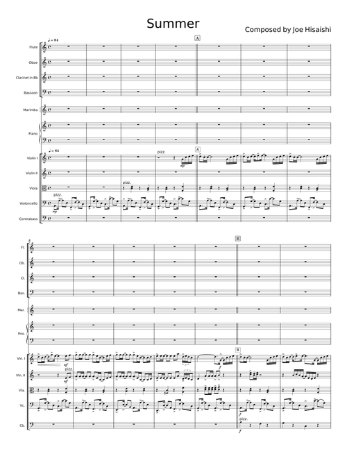Summer - Joe Hisaishi