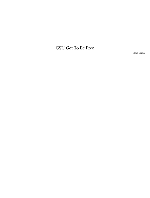 GSU Got To Be Free Fanfare