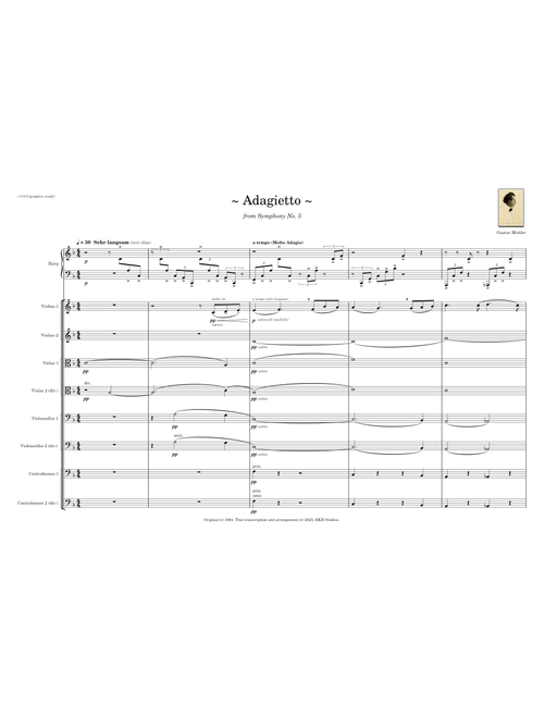 Symphony No 5, Adagietto - Gustav Mahler