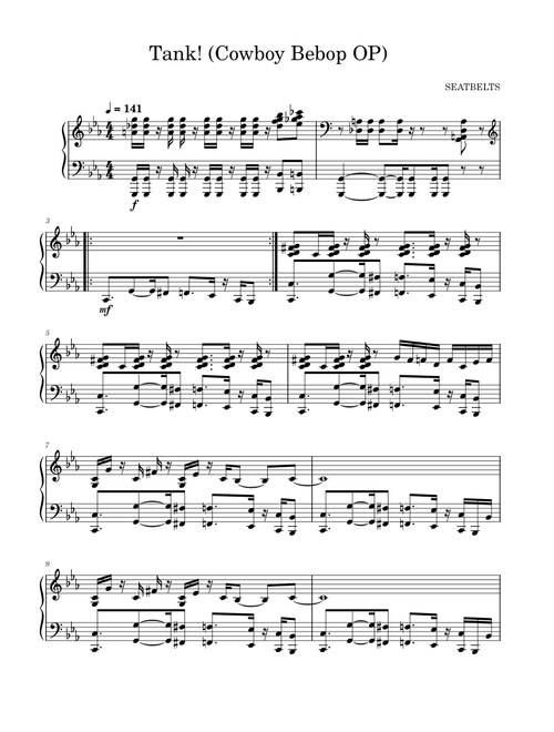 Tank! (Cowboy Bebop Opening) – Yoko Kanno