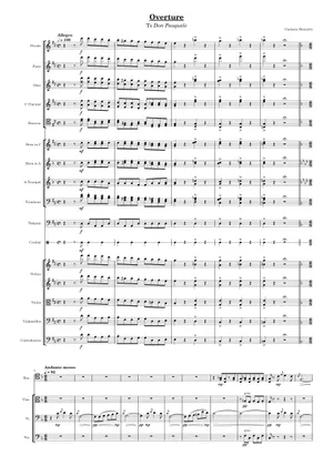 Son nov'ore - Don Pasquale - G. Donizetti - Piano Sheet Music for Son nov'ore - Don Pasquale - G. Donizetti - Piano Sheet Music for