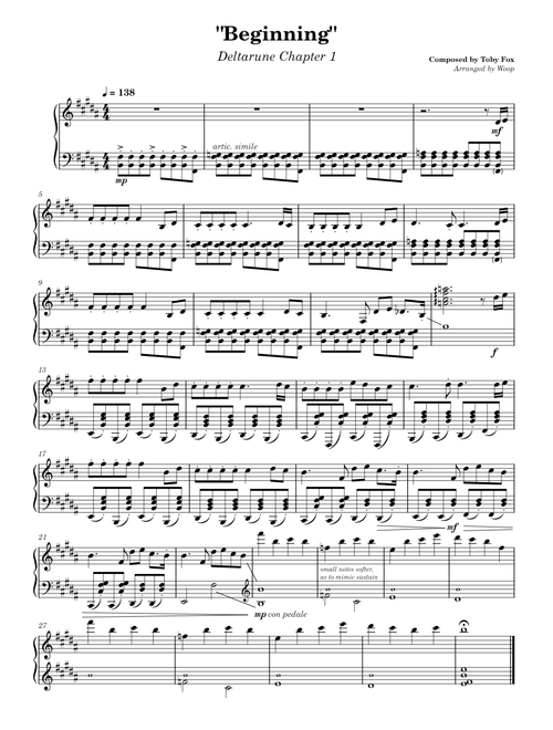 Beginning – Deltarune Chapter 1