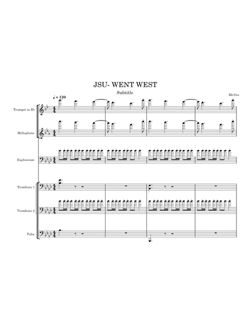 WENT WEST – JSU