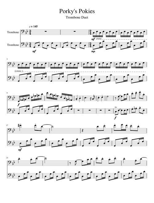 Mother 3: Porky's Pokies - Trombone Duet