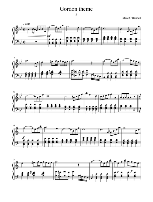 Gordon's theme 2