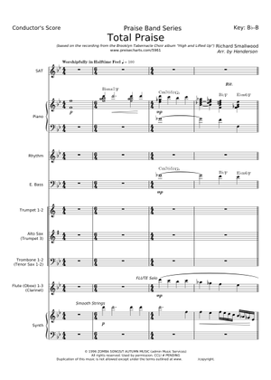 Play Official version of Total praise Sheet Music by Richard