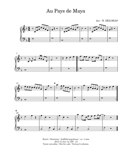 Maya's Theme – Atsushi Kitajoh Au pays de Maya