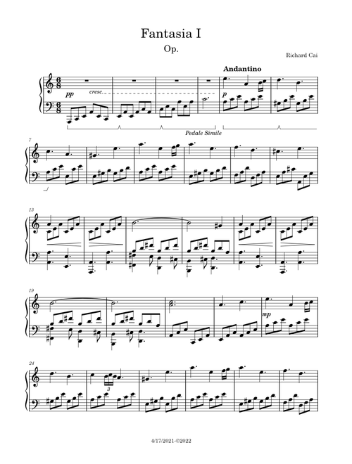 Fantasia I