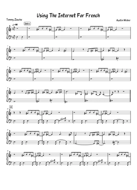 Free Using The Internet For French by Austin Weber sheet music | Download  PDF or print on Musescore.com