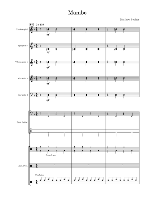 MAMBO – Leonard Bernstein