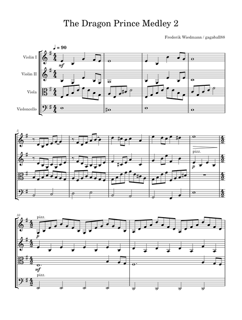 The Dragon Prince Medley 2